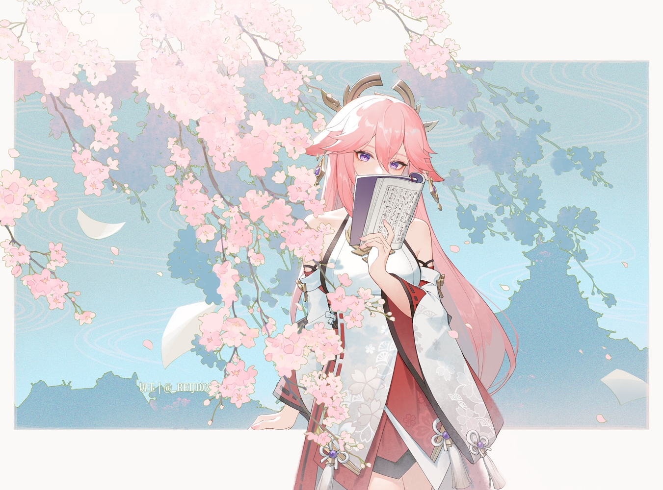 YAE MIKO editorial visual